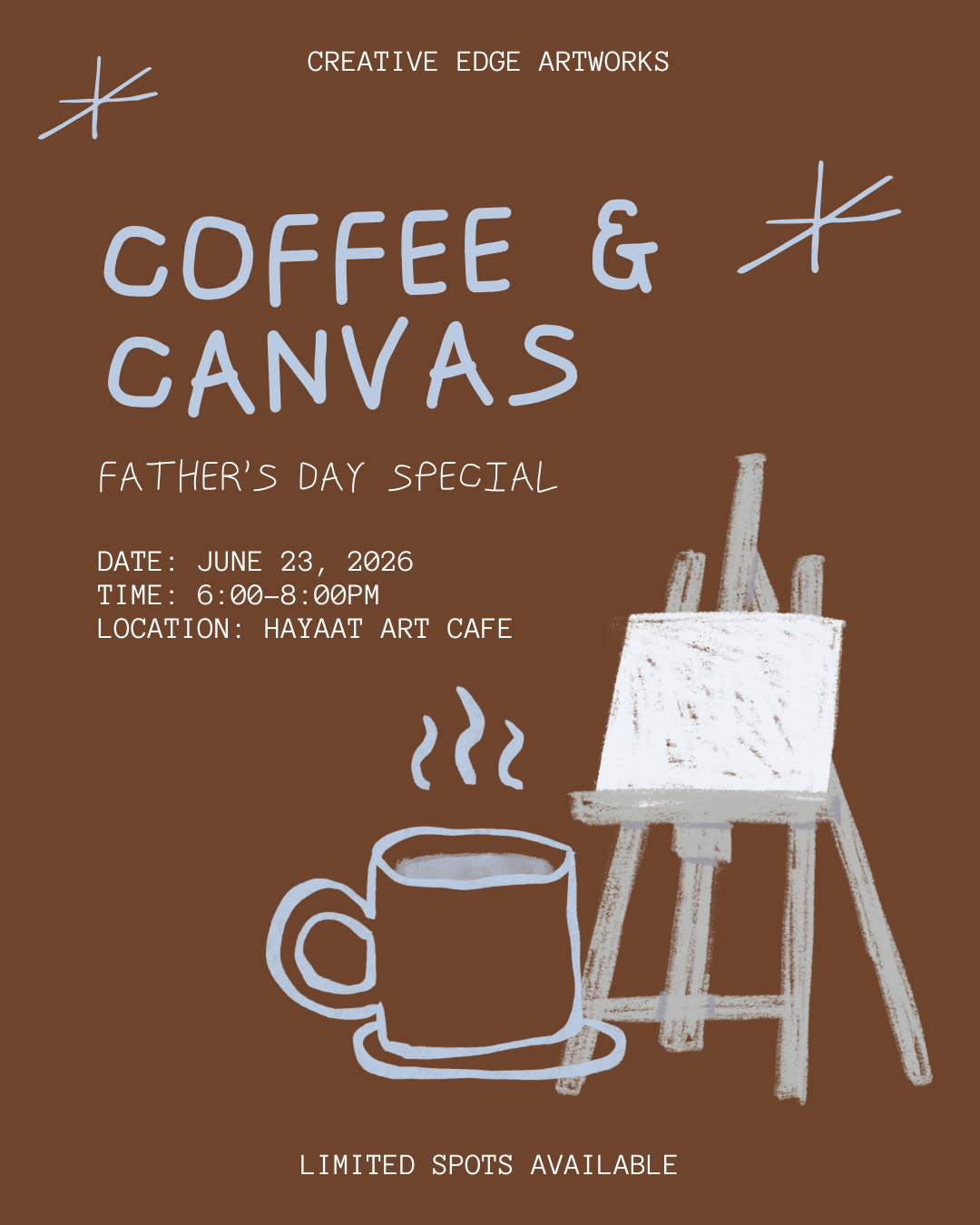 Coffee & Canvas - Van Gogh Edition (June 23)